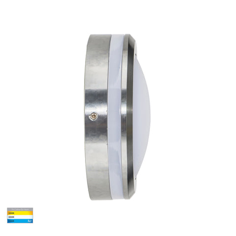 Nava Titanium Coloured Aluminium LED Step Lights - HV2960T-TTM-12V