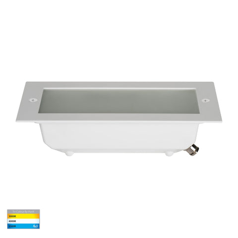 Bata White LED Brick Light - HV3003T-WHT-12V