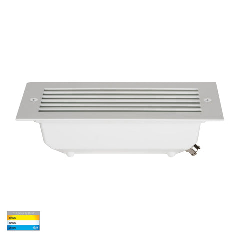 HV3004T-WHT- Bata White LED Brick Light with Grill - HV3004T-WHT-240V