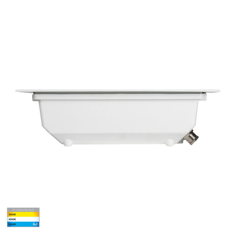 HV3004T-WHT- Bata White LED Brick Light with Grill - HV3004T-WHT-240V