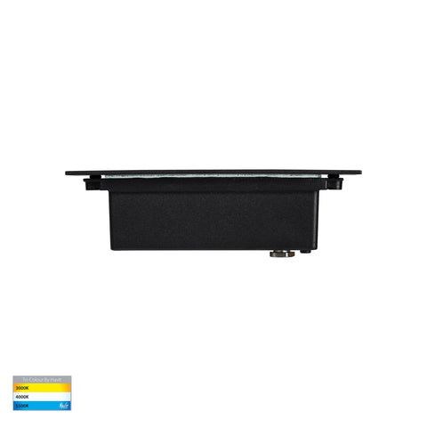 Bata Black 6w LED Brick Light - HV3005T-BLK-12V