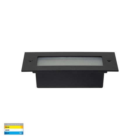 Bata Black 6w LED Brick Light - HV3005T-BLK-240V