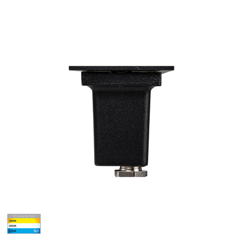 Bata Black 3w LED Brick Light - HV3007T-BLK-240V