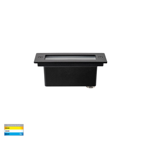 Bata Black 3w LED Brick Light - HV3007T-BLK-240V