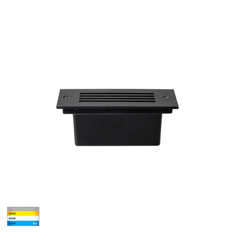 Bata Black 3w LED Brick Light - HV3008T-BLK-240V