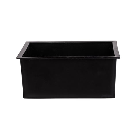 Trin Black Rectangular Recessed LED Step Light - HV3113T-BLK-12V