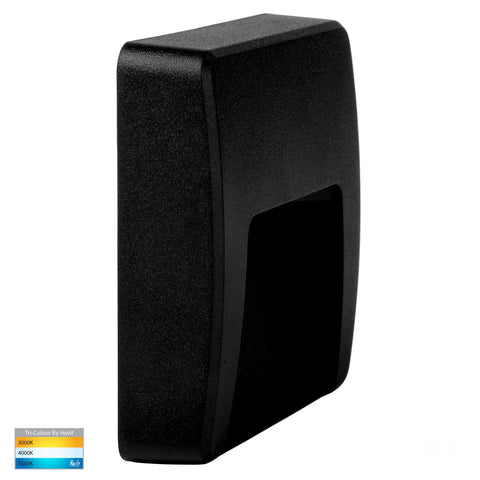 Seefore Polycarbonate Black LED Step Light - HV3222T-BLK