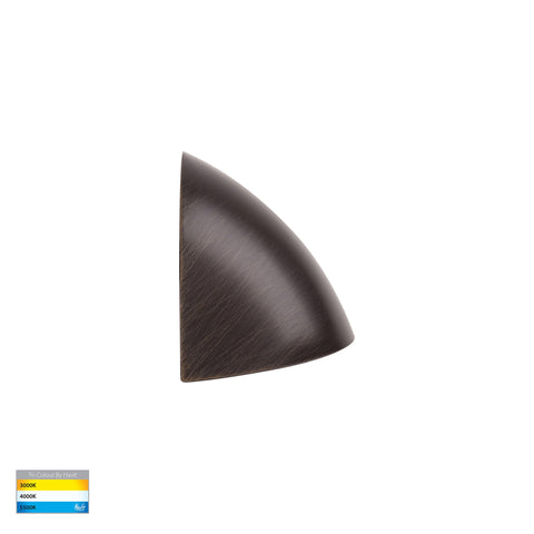 Curva Antique Brass LED Step Light - HV3251T-AB-12V