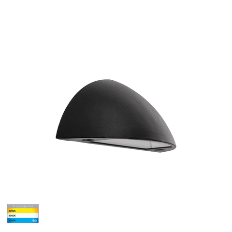 Curva Black LED Step Light - HV3251T-BLK-12V
