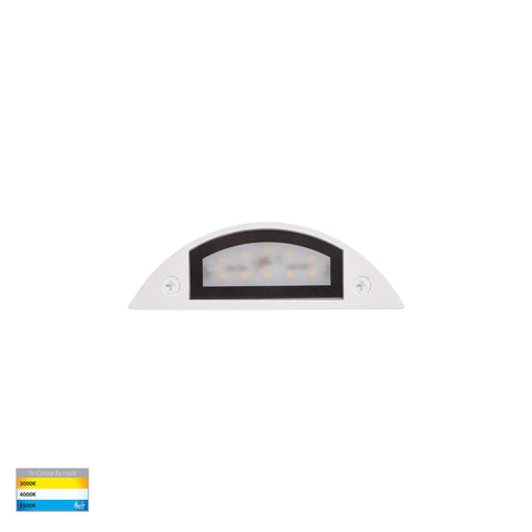 Curva White LED Step Light - HV3251T-WHT-12V