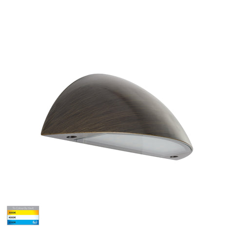 Curva Antique Brass LED Step Light - HV3252T-AB-12V