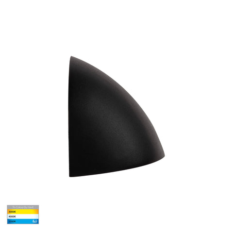 Curva Black LED Step Light - HV3252T-BLK-12V
