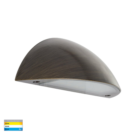Curva Antique Brass LED Step Light - HV3253T-AB-12V