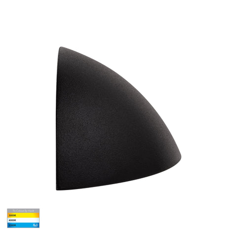 Curva Black LED Step Light - HV3253T-BLK-12V