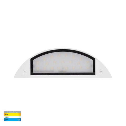 Curva White LED Step Light - HV3253T-WHT-12V