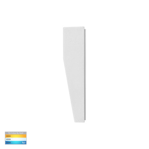 Fino White Square LED Outdoor Step Light - HV3268T-WHT-12V-SQ