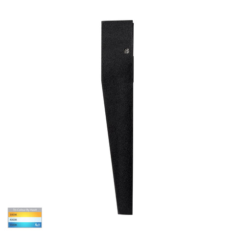 Fino Black Square LED Outdoor Step Light - HV3269T-BLK-12V-SQ