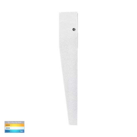 Fino White Square LED Outdoor Step Light - HV3269T-WHT-12V-SQ