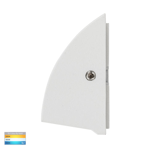 Taso 3.5w White TRI Colour LED Step Light - HV3270T-WHT-12V