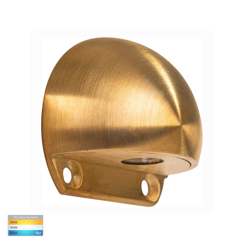 Occhio Solid Brass LED Eyelid Step Light - HV3281T-BR-12V