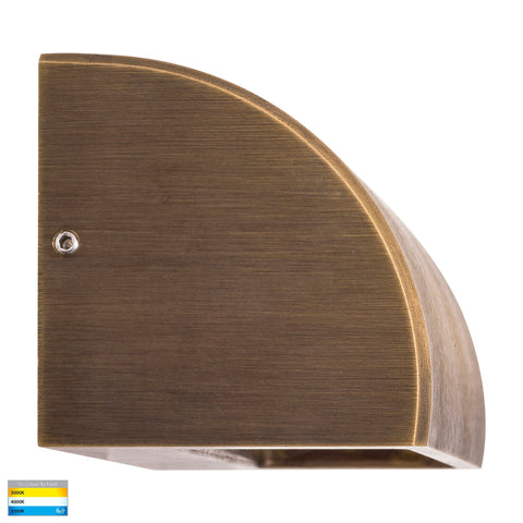 Ridge Solid Bronze LED Step Light - HV3283T-BRZ