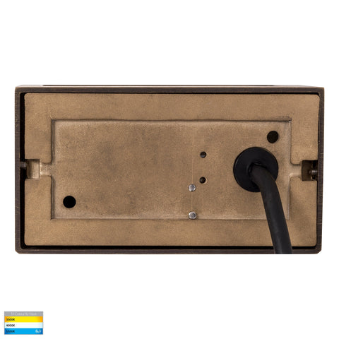 Ridge Solid Bronze LED Step Light - HV3283T-BRZ