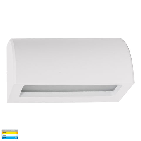 Ridge Aluminium White LED Step Light - HV3283T-WHT