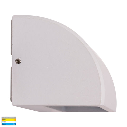 Ridge Aluminium White LED Step Light - HV3283T-WHT
