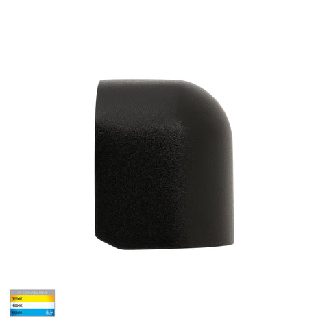 Patra Black Surface Mounted LED Wall Light - HV3284T-BLK-12V