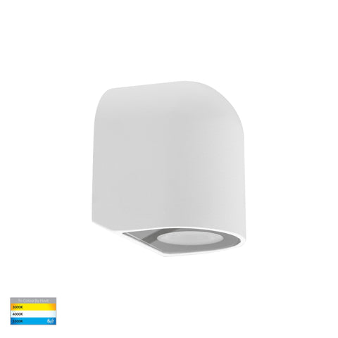 Patra White Surface Mounted LED Wall Light - HV3284T-WHT-12V