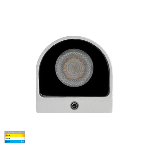 Patra White Surface Mounted LED Wall Light - HV3284T-WHT-12V