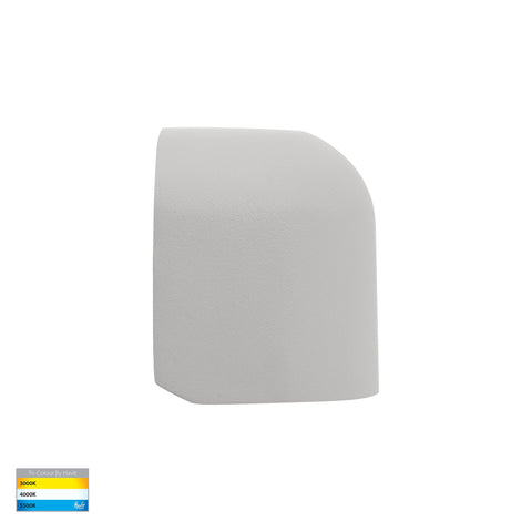 Patra White Surface Mounted LED Wall Light - HV3284T-WHT-12V