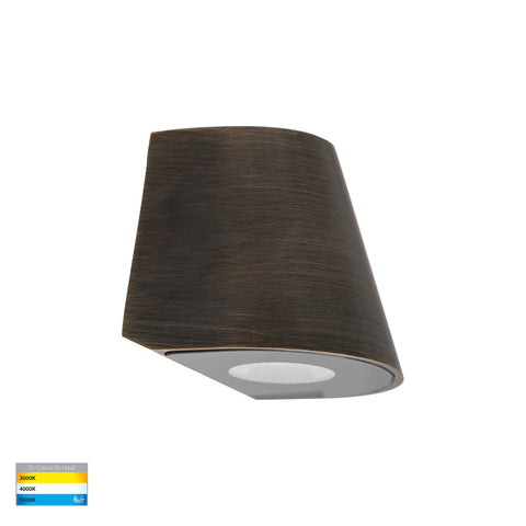 Kaval Antique Brass Surface Mounted LED Wall Light - HV3285T-AB-12V