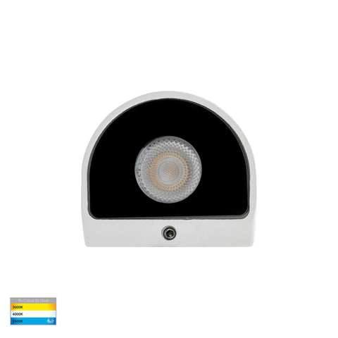 Kaval White Surface Mounted LED Wall Light - HV3285T-WHT-12V