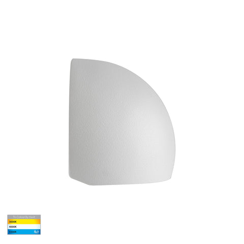 Serres White Surface Mounted LED Wall Light - HV3286T-WHT-12V