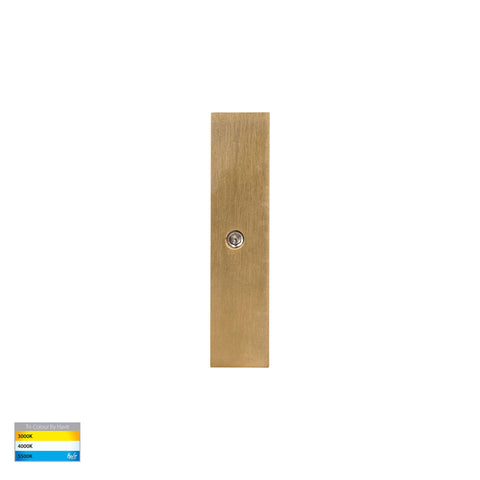 Stylez Solid Brass LED Step Light - HV3288T-BR-12V