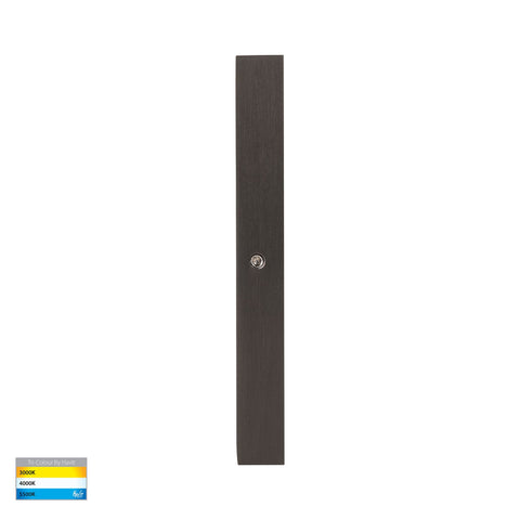 Stylez Graphite Up & Down LED Wall Light - HV3289T-GPH-12V