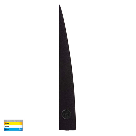 Pelase Black LED Step Light - HV3292T-BLK-12V