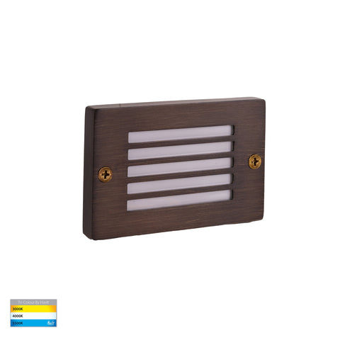 Ardam Antique Brass LED Step Light - HV3295T-AB-12V