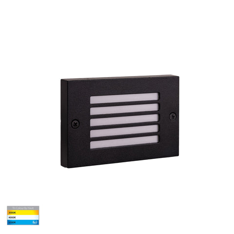 Ardam Black LED Step Light - HV3295T-BLK-12V