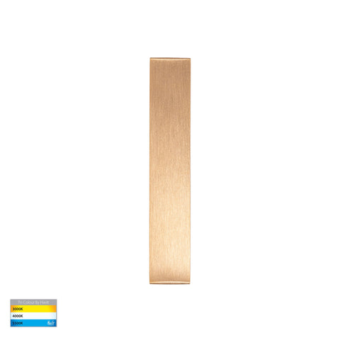 Ardam Solid Brass LED Step Light - HV3296T-BR-12V