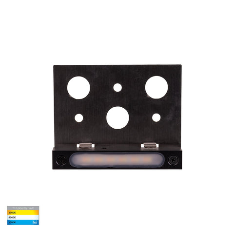 Preston Black LED Coping Light - HV3297T-BLK-12V