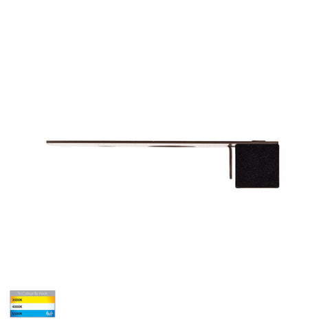 Preston Black LED Coping Light - HV3299T-BLK-12V