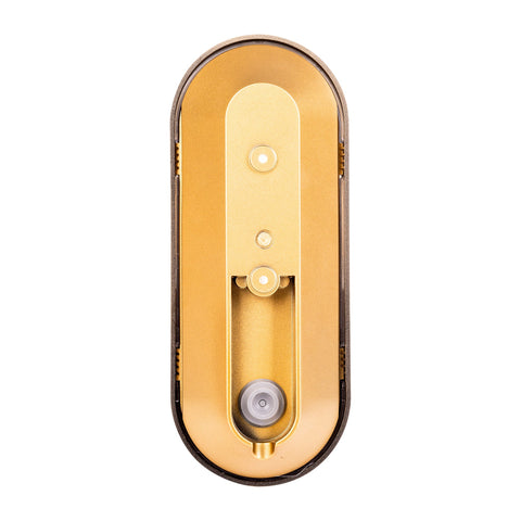 Lume Polycarbonate Brass Wall Light - HV3512W-PB