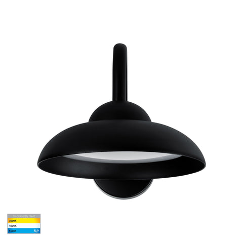 Arkua Aluminium Black Wall Light - HV3518T-BLK