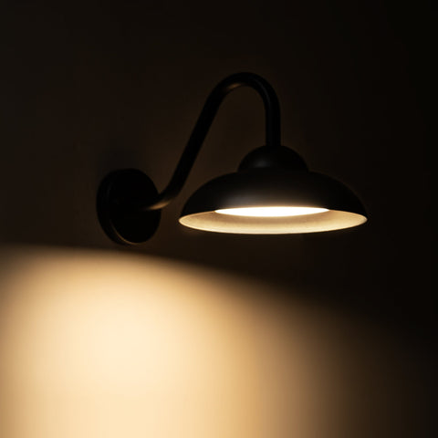 Arkua Aluminium White Wall Light - HV3518T-WHT