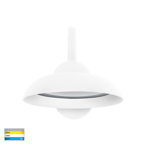 Arkua Aluminium White Wall Light - HV3518T-WHT