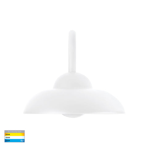 Arkua Aluminium White Wall Light - HV3518T-WHT