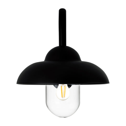 Loka Aluminium Black Wall Light - HV3519W-BLK