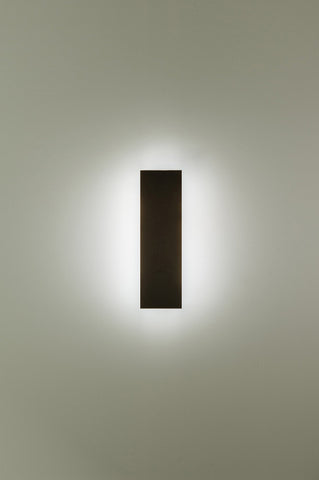 Barline Shadow Aluminium Black 300mm Wall Light - HV3571T-BLK